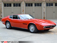 1970 Maserati Ghibli SS (Tipo 115/49) = 285 kph, 340 bhp, 6 sec.