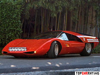 1969 Fiat Abarth 2000 Pininfarina Coupe = 275 kph, 241 bhp, 4.2 sec.