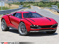 2013 ItalDesign Giugiaro Parcour = 320 kph, 550 bhp, 3.6 sec.