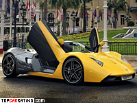 2010 Marussia B1-3.5 = 250 kph, 300 bhp, 5.1 sec.