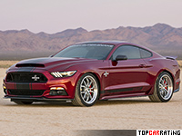 2015 Ford Mustang Shelby Super Snake = 335 kph, 760 bhp, 3.7 sec.