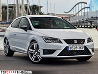 2016 Seat Leon SC Cupra 290 (5F) = 250 kph, 290 bhp, 5.7 sec.