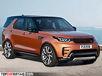 2017 Land Rover Discovery HSE = 215 kph, 340 bhp, 7.1 sec.