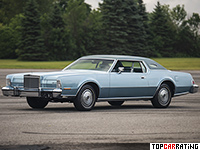 1974 Lincoln Continental Mark IV (65А) = 188 kph, 223 bhp, 11.9 sec.