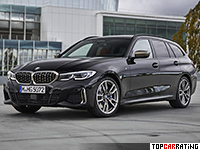 2020 BMW M340i xDrive Touring (G21) = 250 kph, 374 bhp, 4.5 sec.