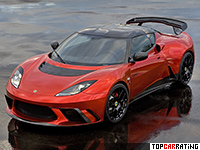2011 Lotus Evora GTE = 295 kph, 443 bhp, 4.2 sec.