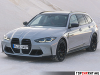 2022 BMW M3 Competition Touring (G81) = 280 kph, 510 bhp, 3.6 sec.