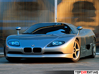 1991 BMW Nazca M12 = 297 kph, 300 bhp, 5 sec.