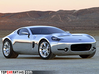 2005 Ford Shelby GR-1 Concept = 322 kph, 605 bhp, 4 sec.
