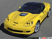 2008 Chevrolet Corvette ZR1 (C6) = 330 kph, 647 bhp, 3.4 sec.