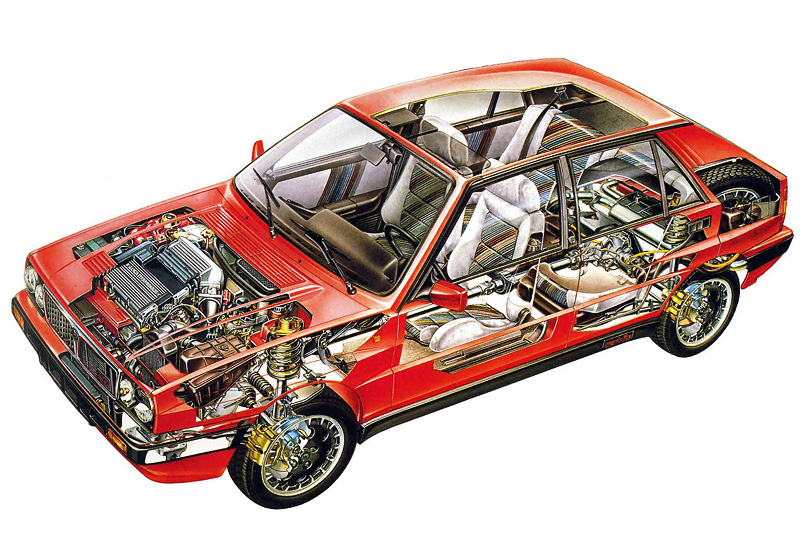 1989 Lancia Delta HF Integrale 16v (831)