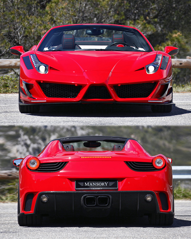 2012 Ferrari 458 Spider Mansory Monaco Edition