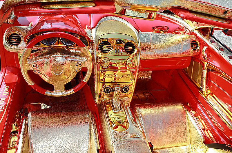 2011 Mercedes-Benz SLR McLaren 999 Red Gold Dream Ueli Anliker