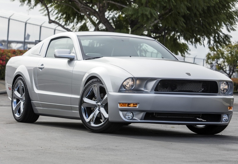 2009 Ford Mustang Iacocca Silver 45th Anniversary Edition