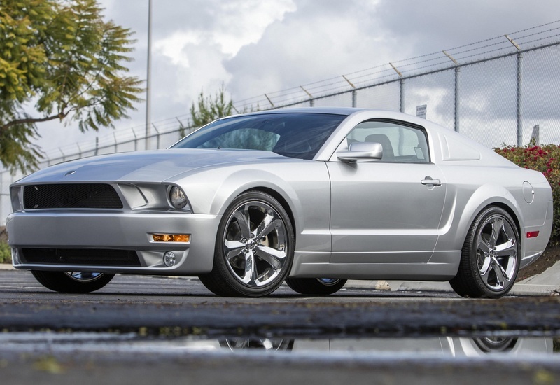 2009 Ford Mustang Iacocca Silver 45th Anniversary Edition