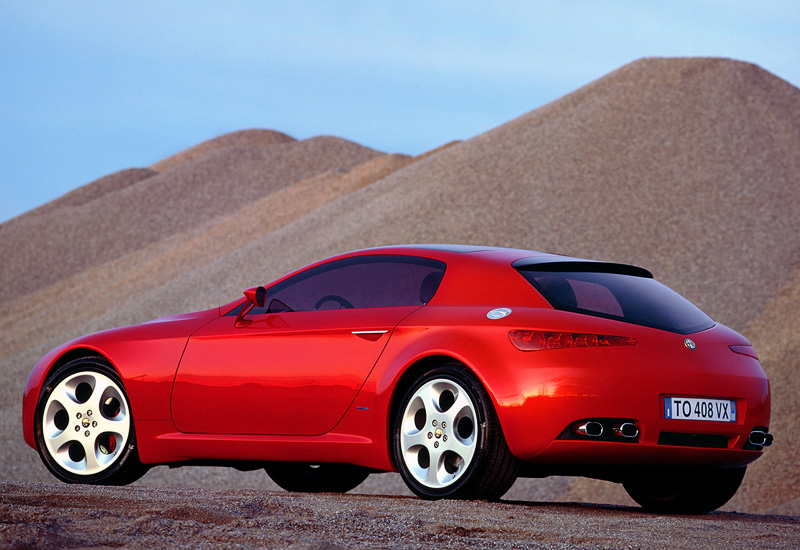 2002 Alfa Romeo Brera Concept ItalDesign 