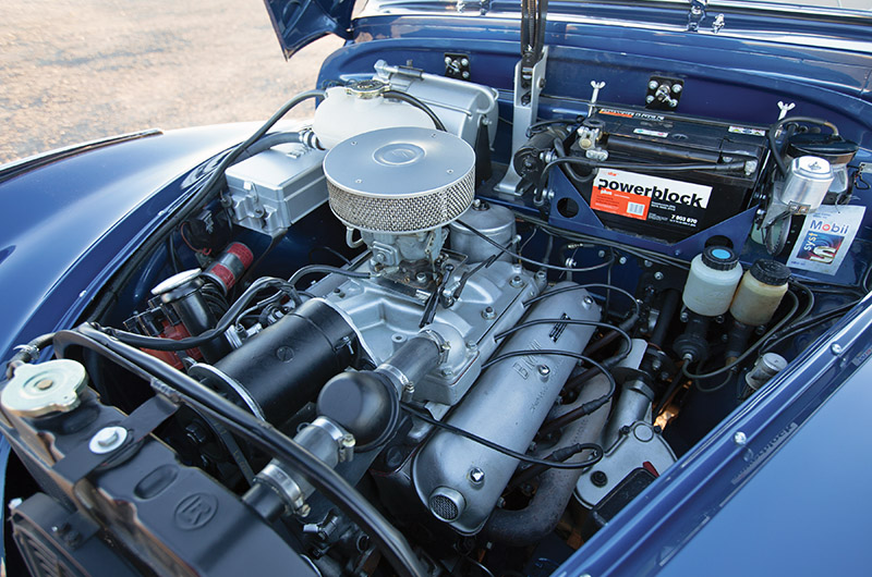 1957 BMW 502 Baur Cabriolet