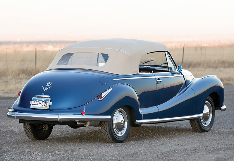 1957 BMW 502 Baur Cabriolet