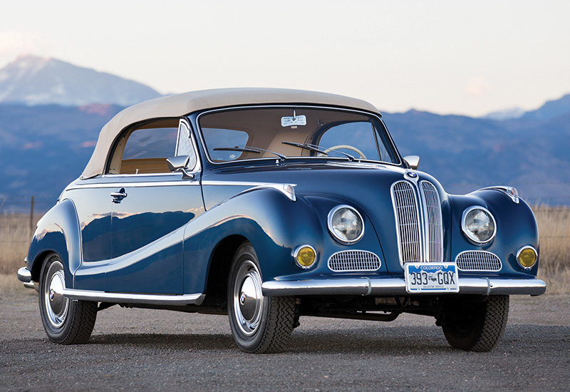 1957 BMW 502 Baur Cabriolet