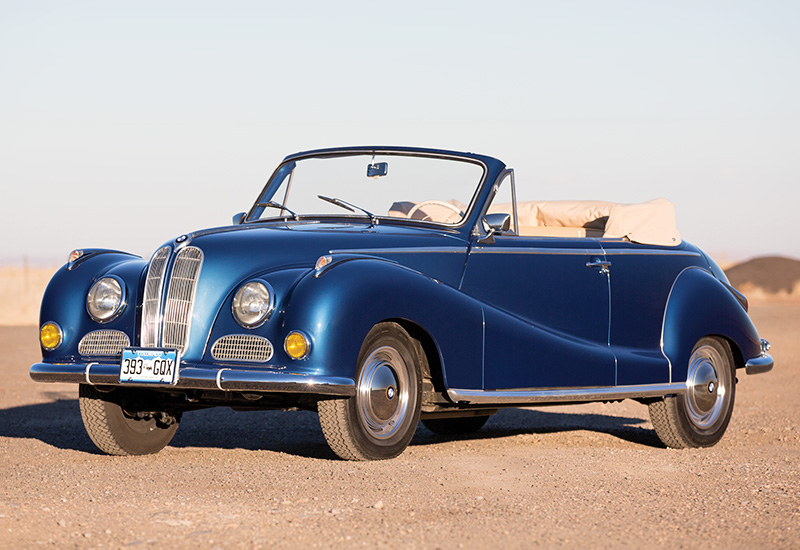 1957 BMW 502 Baur Cabriolet