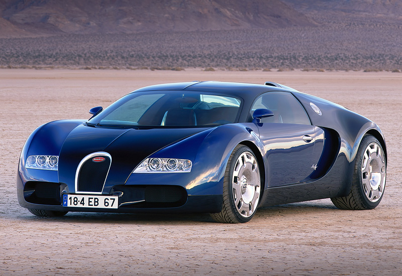 The Revolutionary 1999 Bugatti EB 18 4 Veyron Concept