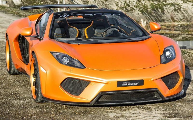 2013 McLaren MP4-12C Spider FAB Design Terso