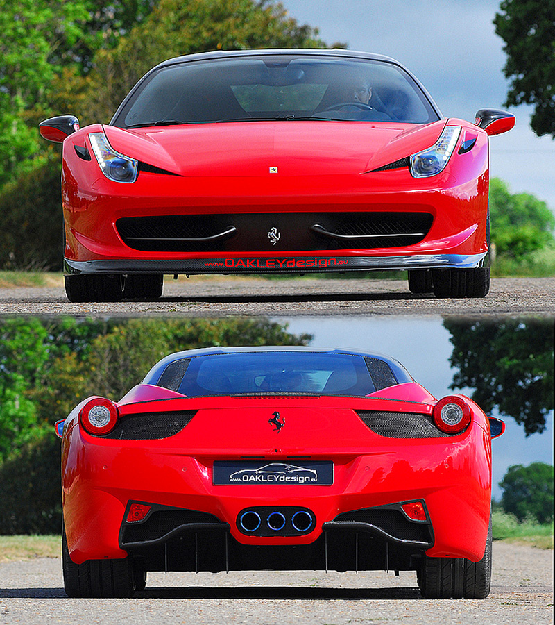 2010 Ferrari 458 Italia Oakley Design 630 Carbon Edition