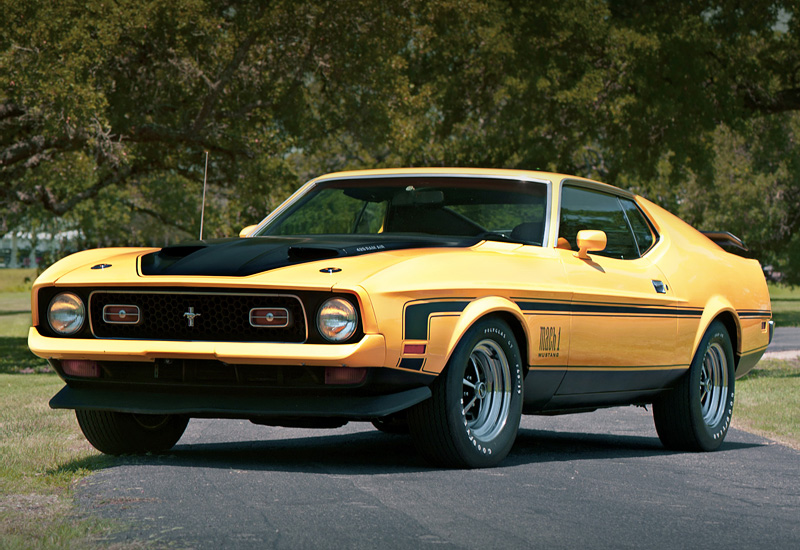 1971 Ford Mustang Mach 1 429 Cobra Jet - price and specifications