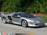 1995 Vector M12 = 306 kph, 497 bhp, 4.4 sec.