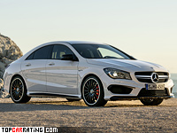 2013 Mercedes-Benz CLA 45 AMG (C117) = 250 kph, 360 bhp, 4.6 sec.