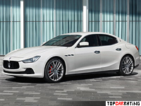 2014 Maserati Ghibli S Q4 (М157) = 284 kph, 410 bhp, 4.8 sec.