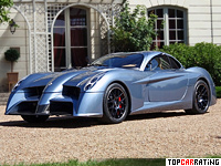 2011 Panoz Abruzzi = 330 kph, 649 bhp, 3.2 sec.