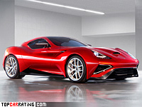 2013 Icona Vulcano Н-Turismo = 350 kph, 950 bhp, 3 sec.