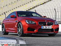 2013 BMW M6 Competition Package (F13) = 305 kph, 575 bhp, 4.1 sec.