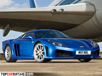 2006 Noble M15 = 298 kph, 455 bhp, 3.6 sec.