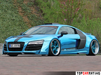 2013 Audi R8 V10 XXX Performance = 325 kph, 650 bhp, 3.3 sec.