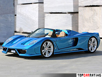 2013 Montecarlo Automobile Rascasse Supercar = 320 kph, 500 bhp, 3.3 sec.