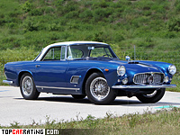 1958 Maserati 3500 GT Berlinetta by Carrozzeria Touring (Tipo 101) = 230 kph, 223 bhp, 7.6 sec.