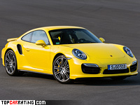 2013 Porsche 911 Turbo (991) = 315 kph, 520 bhp, 3.2 sec.