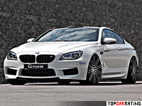 2013 BMW M6 G-Power Bi-Tronic III V2 = 320 kph, 710 bhp, 3.7 sec.