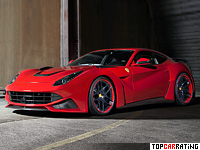 2013 Ferrari F12 Berlinetta Novitec Rosso N-Largo = 350 kph, 781 bhp, 2.9 sec.