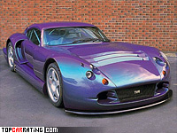 1997 TVR Speed 12 Prototype = 325 kph, 811 bhp, 3.1 sec.