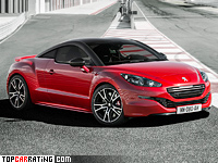 2014 Peugeot RCZ R = 250 kph, 270 bhp, 5.9 sec.