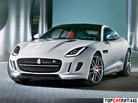 2014 Jaguar F-Type R Coupe = 300 kph, 550 bhp, 4.2 sec.