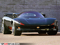 1989 Sbarro Osmos = 266 kph, 350 bhp, 5 sec.