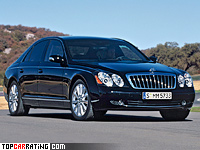 2006 Maybach 57S = 275 kph, 612 bhp, 5 sec.