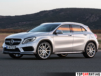 2015 Mercedes-Benz GLA 45 AMG (X156) = 250 kph, 360 bhp, 4.8 sec.