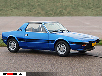 1978 Fiat X1/9 (128) = 180 kph, 86 bhp, 11.7 sec.