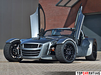 2011 Donkervoort D8 GTO = 275 kph, 380 bhp, 2.8 sec.