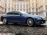 2014 BMW Alpina B6 Bi-Turbo GranCoupe (F06) = 318 kph, 540 bhp, 3.9 sec.